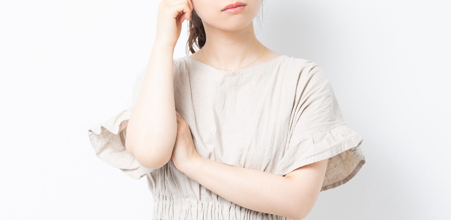 困っている女性