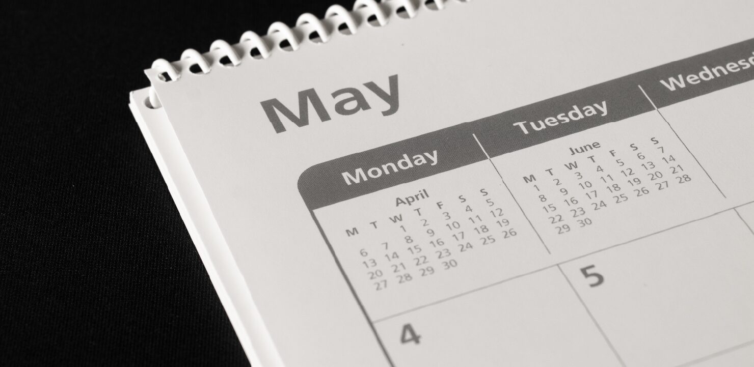 5月のカレンダー